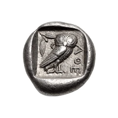 Tetradrachm 474 BC - 465 BC back