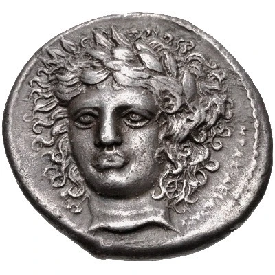 Tetradrachm 405 BC - 402 BC front