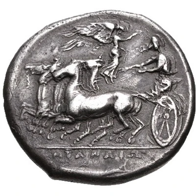 Tetradrachm 405 BC - 402 BC back