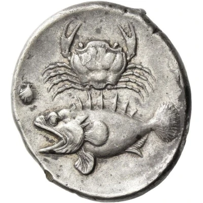 Tetradrachm 420 BC back