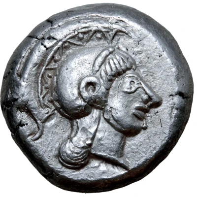 Tetradrachm 556 BC - 546 BC front