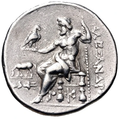 Tetradrachm 280 BC - 275 BC back