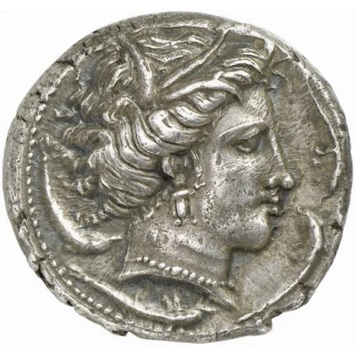 Tetradrachm 345 BC - 315 BC front