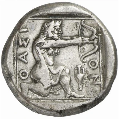 Tetradrachm 411 BC - 340 BC back