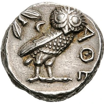 Tetradrachm 449 BC - 404 BC back