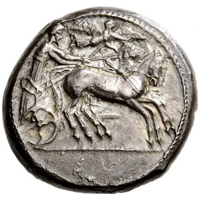 Tetradrachm 476 BC - 466 BC front