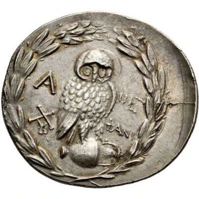 Tetradrachm 162 BC - 161 BC back