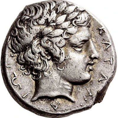 Tetradrachm 405 BC - 402 BC front