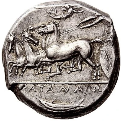 Tetradrachm 405 BC - 402 BC back