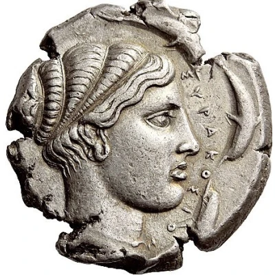 Tetradrachm 430 BC - 420 BC back