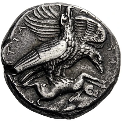 Tetradrachm 409 BC - 406 BC back