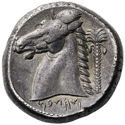 Tetradrachm 300 BC - 289 BC back