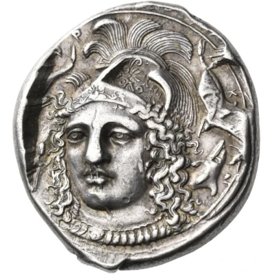 Tetradrachm 410 BC - 400 BC back