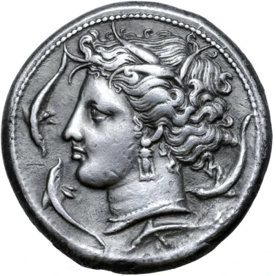 Tetradrachm 345 BC - 315 BC front