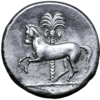 Tetradrachm 345 BC - 315 BC back