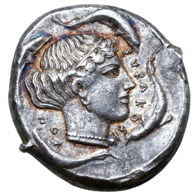 Tetradrachm 450 BC - 440 BC back