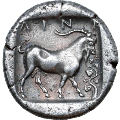 Tetradrachm 410 BC - 405 BC back