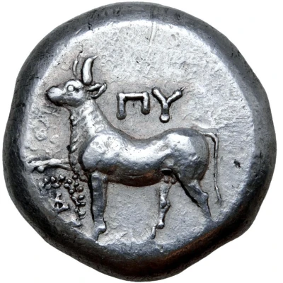 Tetradrachm 387 BC - 340 BC front