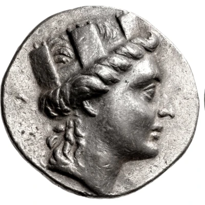 Tetradrachm 223 BC - 222 BC front