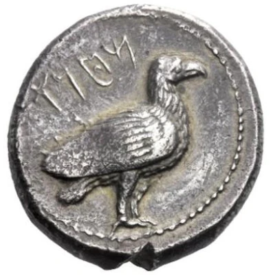 Tetradrachm 405 BC - 397 BC front