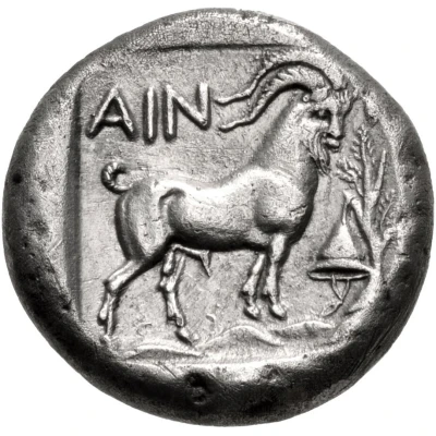 Tetradrachm 410 BC - 408 BC back