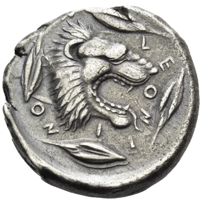 Tetradrachm 450 BC - 440 BC back