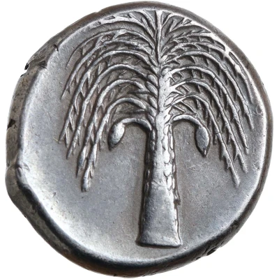 Tetradrachm 410 BC - 395 BC back