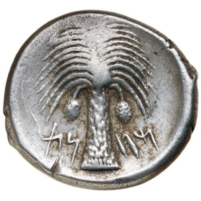 Tetradrachm 410 BC - 395 BC back