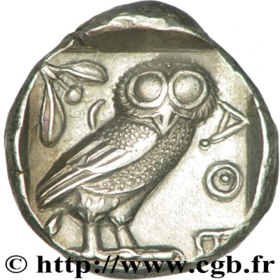 Tetradrachm 454 BC - 320 BC back