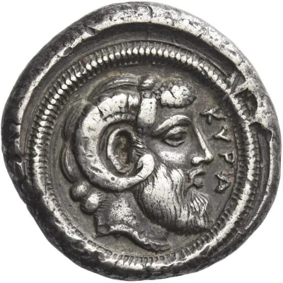 Tetradrachm 480 BC - 435 BC back