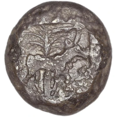 Tetradrachm 485 BC - 475 BC back