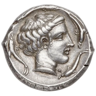 Tetradrachm 400 BC - 390 BC back