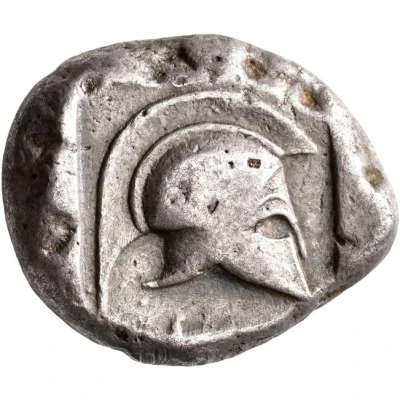 Tetradrachm 500 BC back