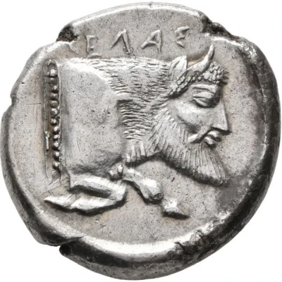 Tetradrachm 465 BC - 450 BC back