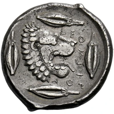 Tetradrachm 450 BC back