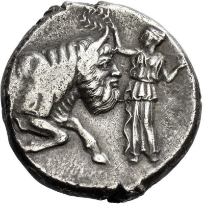 Tetradrachm 440 BC - 430 BC back