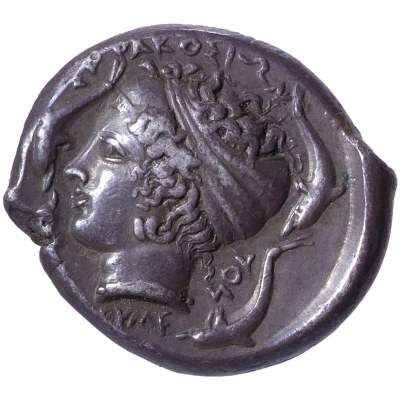 Tetradrachm 410 BC back