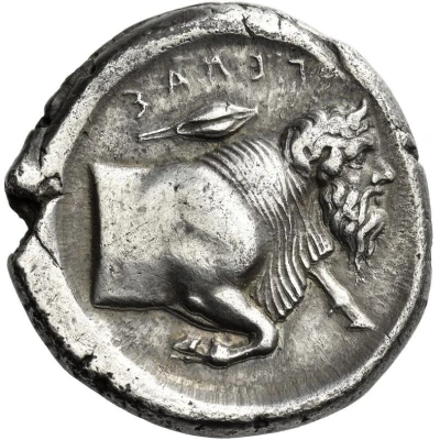 Tetradrachm 415 BC - 405 BC back