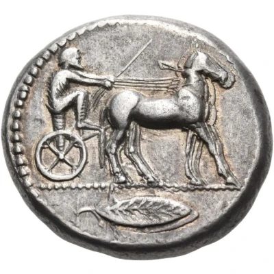 Tetradrachm 475 BC - 471 BC front