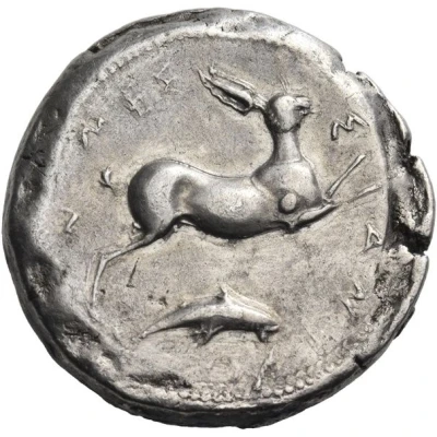 Tetradrachm 425 BC - 421 BC back