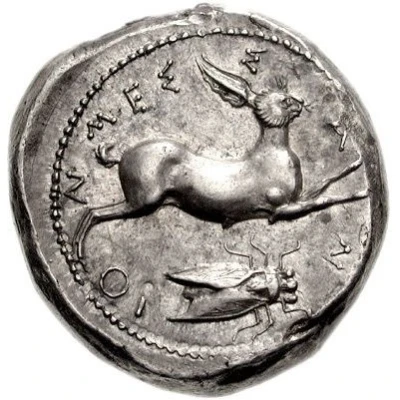 Tetradrachm 425 BC - 421 BC back