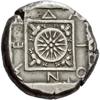 Tetradrachm 450 BC - 425 BC back