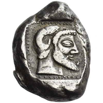 Tetradrachm 520 BC back