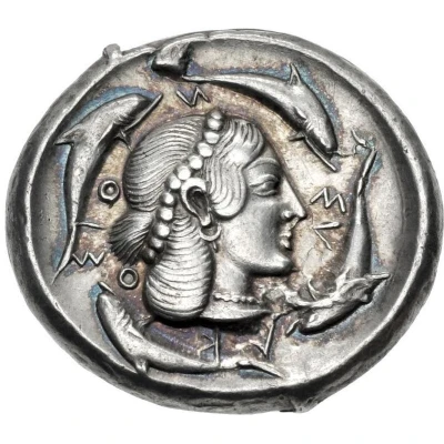 Tetradrachm 466 BC - 460 BC back