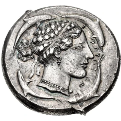 Tetradrachm 440 BC - 430 BC back