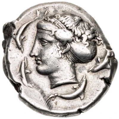 Tetradrachm 415 BC - 409 BC back