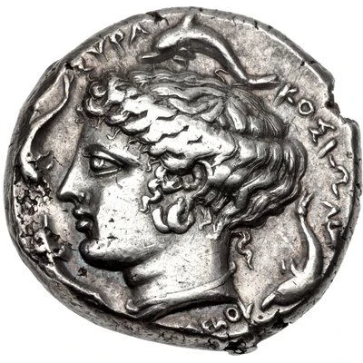 Tetradrachm 413 BC - 405 BC back