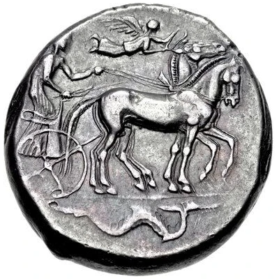 Tetradrachm 450 BC front