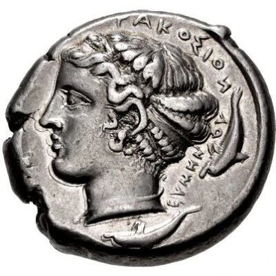 Tetradrachm 415 BC - 409 BC back