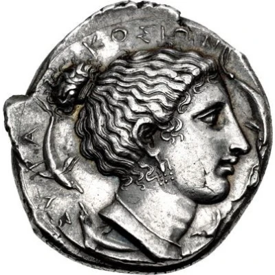 Tetradrachm 413 BC - 405 BC back